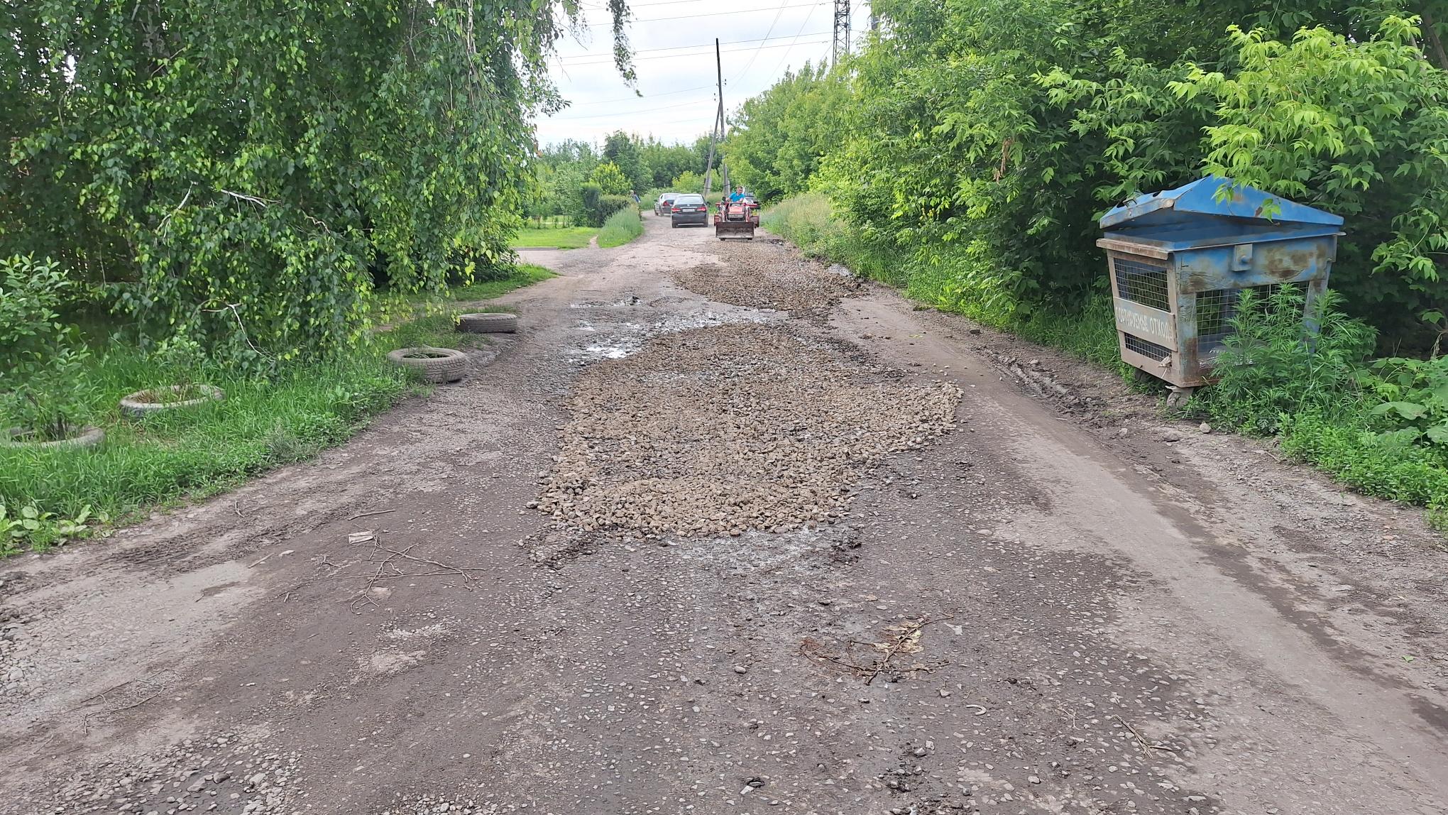 Работаем по обращениям жителей посёлка Хозспособ