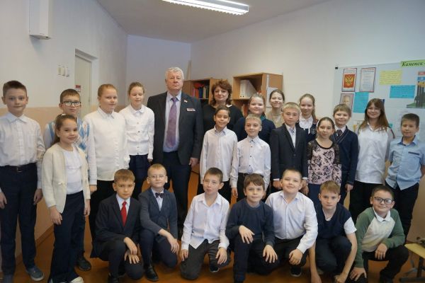 Встреча с учениками 38 школы