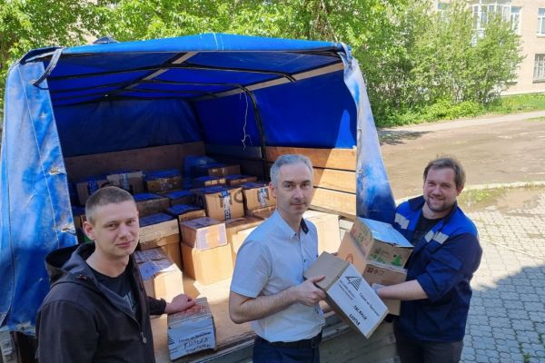 Сбор помощи для жителей Донбасса работниками АО "УПКБ"Деталь"