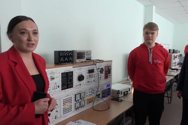 Открылась современная лаборатория  «Электроники и микропроцессорной техники»