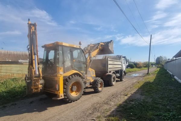 Завод помогает в обустройстве дорог