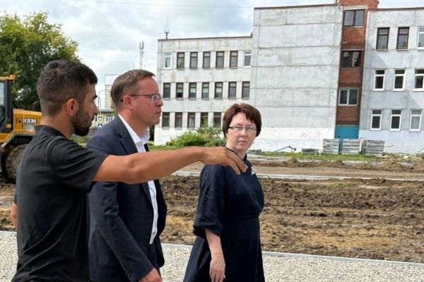  В школе № 60 обновляется стадион 